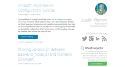 Desktop Screenshot of justinklemm.com